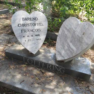 LOTTERING Barend Christoffel Francois 1908-1989