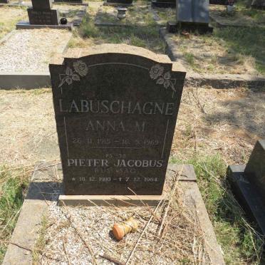 LABUSCHAGNE Pieter Jacobus 1910-1984 & Anna M. 1915-1969