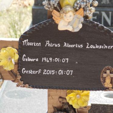 LAUBSCHER Maarten Petrus Albertus 1949-2015