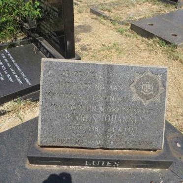 LUIES Petrus Johannes 1938-1983