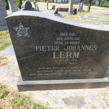 LERM Pieter Johannes 1971-1994