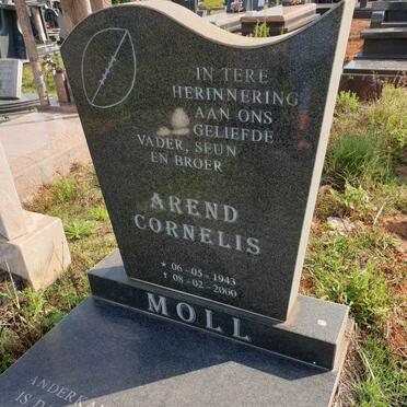 MOLL Arend Cornelius 1943-2000
