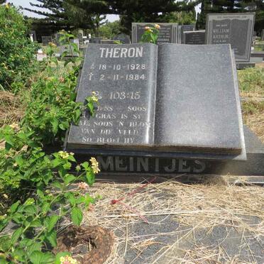 MEINTJES Theron 1928-1984