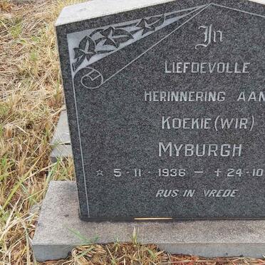 MYBURGH W.I.R. 1936-1972