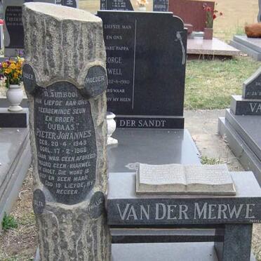MERWE Pieter Johannes, van der 1949-1968