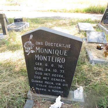 MONTEIRO Monnique 1976-1977