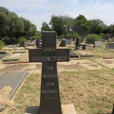 MARTINS Zeeberg 1889-1966