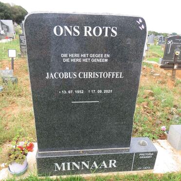 MINNAAR Jacobus Christoffel 1952-2021