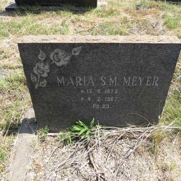 MEYER Maria S.M. 1873-1967
