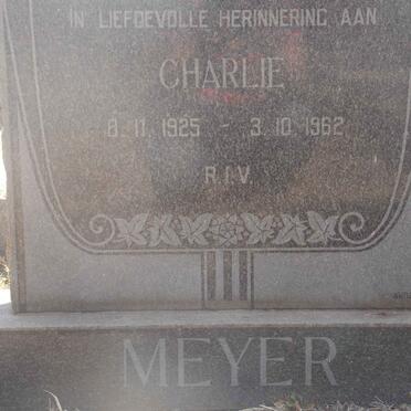 MEYER Charlie 1925-1962