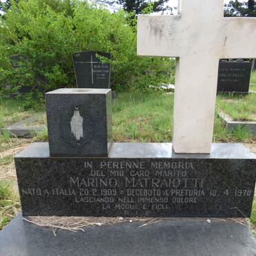 MATRAIOTTI Marino 1909-1970