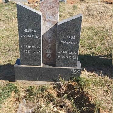 MEINTJES Petrus Johannes 1943-2020 &amp; Helena Catharina 1939-2017