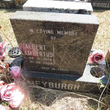 MEYBURGH Albert Lambertus 1926-2004