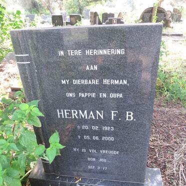 NEL Herman F.B. 1923-2000