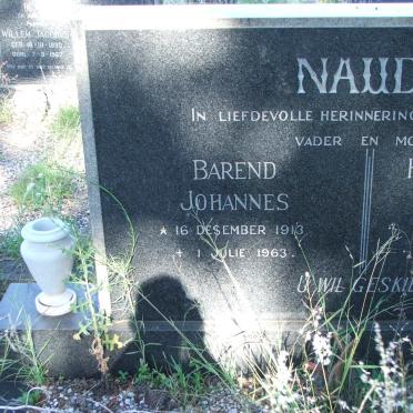 NAUDE Barend Johannes 1913-1963