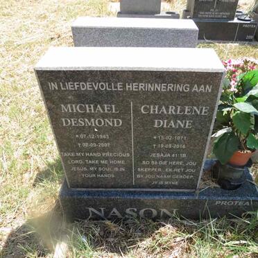 NASON Michael Desmond 1943-2007 :: NASON Charlene Diane 1971-2016