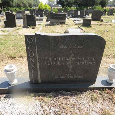 O'CONNELL Willem Martinus & Elsie Aletta Getruida 