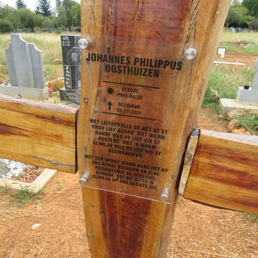 OOSTHUIZEN Johannes Philippus 1942-2021