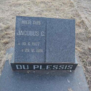 PLESSIS Jacobus C., du 1907-1981