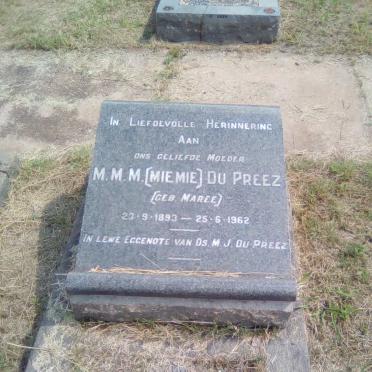 PREEZ M.M.M., du nee MAREE 1893-1962