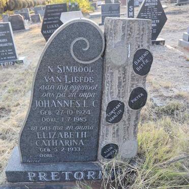 PRETORIUS Johannes L.C. 1924-1985 & Elizabeth Catharina 1933- 