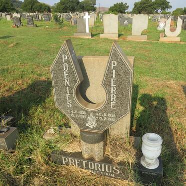 PRETORIUS Poenies 1956-1998 :: PRETORIUS Pierre 1955-1998