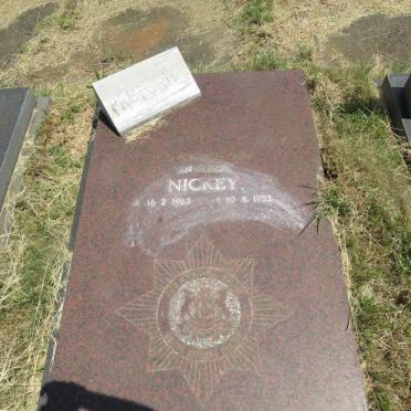 PRETORIUS Nickey 1963-1982