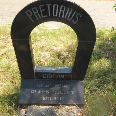 PRETORIUS Gideon 1975-1975