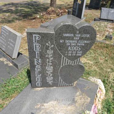 PRINSLOO Koos 1949-1996