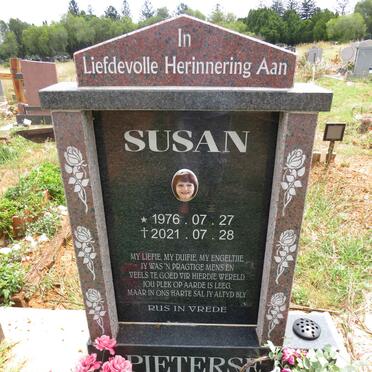 PIETERSE Susan 1976-2021