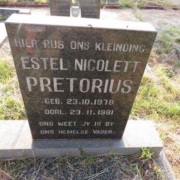 PRETORIUS Estel Nicolett 1978-1981