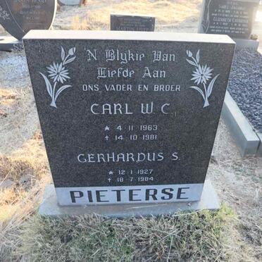 PIETERSE Carl W.C. 1963-1981 :: PIETERSE Gerhardus S. 1927-1984