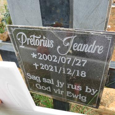 PRETORIUS Jeandre 2002-2021