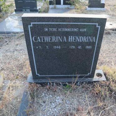 REYNEKE Catherina Hendrina 1940-1985