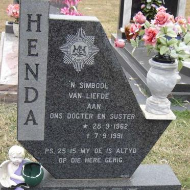 RETIEF Henda 1962-1991