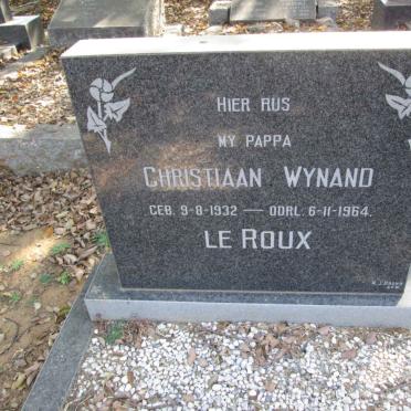 ROUX Christiaan Wynand, le 1932-1964