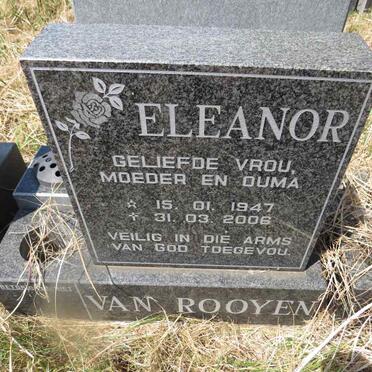 ROOYEN Eleanor, van 1947-2006