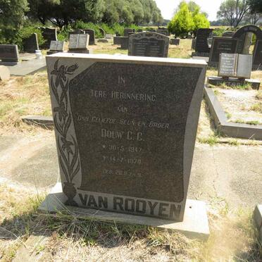 ROOYEN Douw C.C., van 1947-1970