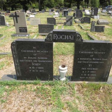 ROCHAT Toby 1900-1971 & Vi FREEMAN 1903-1995