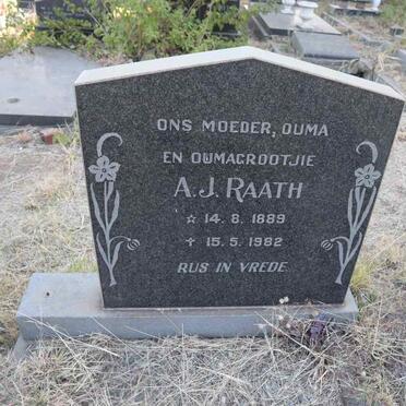 RAATH A.J. 1889-1982