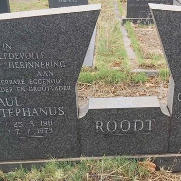 ROODT Paul Stephanus 1911-1973 & Clasina Maria Susanna JANSEN VAN NIEUWENHUIZEN 1906-1999