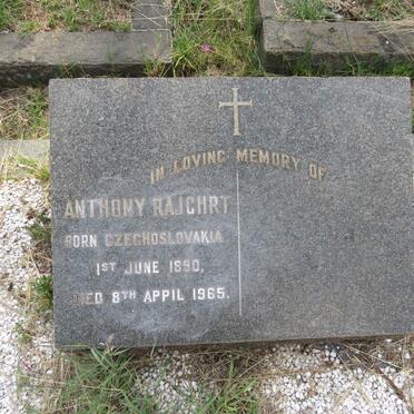 RAJCHRT Anthony 1890-1965
