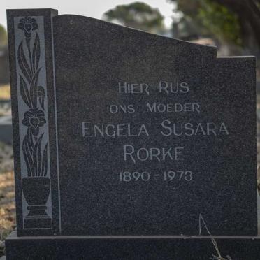 RORKE Engela Susara 1890-1973