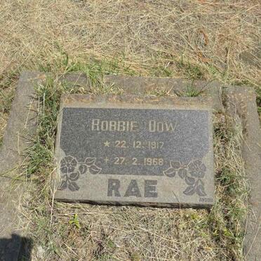 RAE Robbie Dow 1917-1968