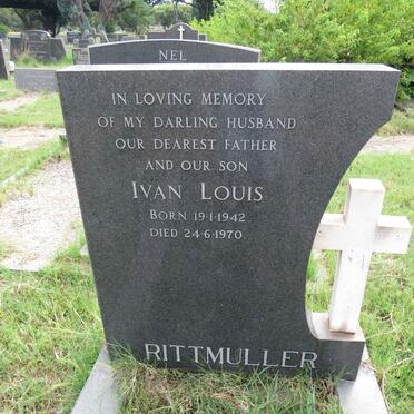 RITTMULLER Ivan Louis 1942-1970