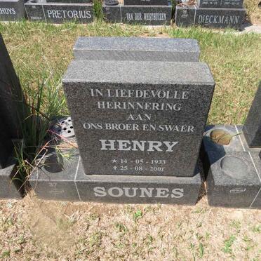 SOUNES Henry 1933-2001