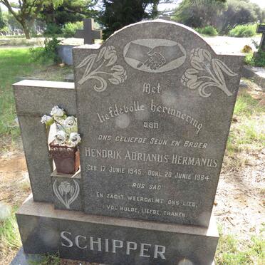 SCHIPPER Hendrik Adrianus Hermanus 1945-1964