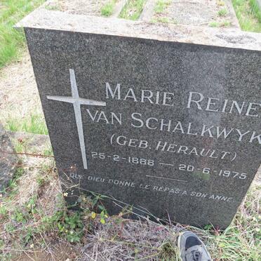 SCHALKWYK Marie Reine, van nee HERAULT 1888-1975