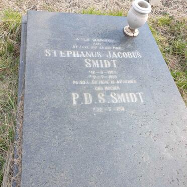 SMIDT Stephanus Jacobus 1907-1980 &amp; P.D.S. 1910-