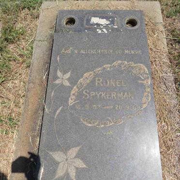 SPYKERMAN Ronel 1957-1969